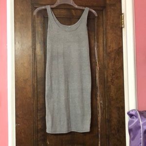 A Gray fitted Dress